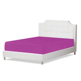 200 Thread Count 100% Pure 5 Star Hotel Quality Bedding Egyptian Cotton Luxurious Fitted Bedsheet Stretches Up To 40cm/16 inches Extra Deep